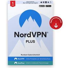 NordVPN Office-Programm NordVPN Plus Cybersicherheitspaket 1 Jahr Download & Produktschlüssel
