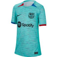 Nike FC Barcelona Game Jerseys Nike 2023-24 Barcelona Youth Stadium Third Jersey, YXL