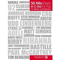 Englisch Bücher 50 Hits in C-Dur Rock Pop