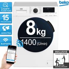 Beko Freistehend Waschmaschinen Beko Waschmaschine waschvollautomat frontlader wmc81464st1 2ml