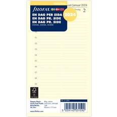 Filofax Kalendere & Notatblokker Kalendersett 2024 Dagbok Personal, Dag/Side, Filofax