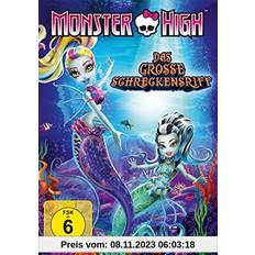 Film-DVDs Monster High Das grosse Schreckensriff