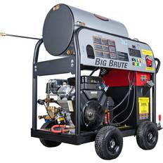 Simpson Pressure Washers Simpson SIMPSON Big Brute 4-GPM 4000 PSI 4-GPM Hot Water Gas Pressure Washer Battery Not Included in Black BB65105