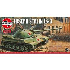 Modellsett Airfix Joseph Stalin JS3 Russian Tank 1:76 Scale Vintage Classics Model Kit