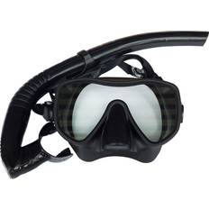 Svarte Snorkler ASG Dykkermaske og snorkel sort