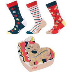 Children's Motifs Socks 3-pack - Georgia Peach