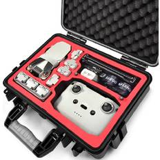 RC Accessories Lekufee Waterproof Hard Case Compatible with DJI Mini 2 Fly More Combo DJI Mini SE Camera Drone DJI Mavic Mini Combo and DJI Mavic Mini Drone AccessoriesCase Only