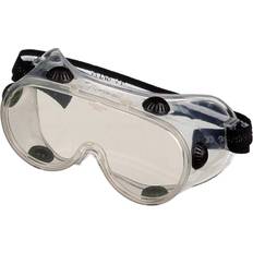 Schutzbrillen Schutzbrille Vollsicht Belüftung durch versteckte Ventile Transparent