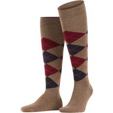 Burlington Strømper Edinburgh Wool Knee High Sock Lysbrun 40/46