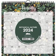 Willow Creek Press Notepads Willow Creek Press 2024 Botanical Nature Monthly Calendar, 38918
