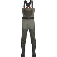 Simms Wader Trousers Simms G3 Guide GORE-TEX Felt-Sole Bootfoot Waders for Men Gunmetal 11/XL