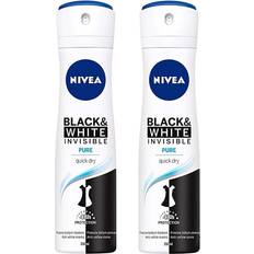 Nivea Deodorants Nivea & White Invisible Pure Anti-perspirant Deodorant Spray 2 X 5.1fl oz 2-pack