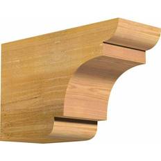Composite Decking Timber Ekena Millwork 6 W x 10 H x 16 L New Brighton Rough Sawn Rafter Tail Western Red Cedar
