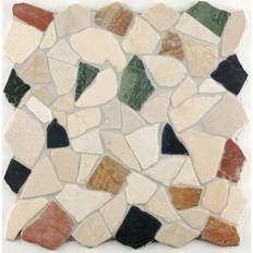 Mosaik KNG Mosaikfliese Marmor Bruch multicolor 0776106595 30x30cm