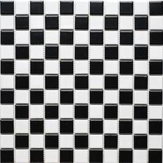 Mosaik KNG Mosaikfliese Mini 33 schwarz-weiß Steinmaß: ca. 0776103837
