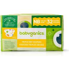 BabyGanics Diapers BabyGanics Disposable Diapers Bag Newborn 32ct