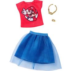 Barbie Barbie Super Mario Fashion, Blue/Red