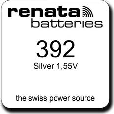 Renata Batterien & Akkus Renata Knopfzelle 392, 45mAh, Silberoxid Silver