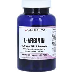 Aminosäuren reduziert Gall Pharma L-ARGININ 400 mg Kapseln 120 St.