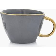 Duka 10-OZ Gold Rim Mug