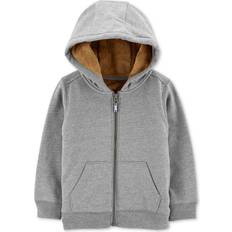Carter's Toddler's Fuzzy-Lined Hoodie - Grey