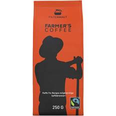 Filterkaffe Kaffe FARMERS Fairtrade filtermalt 250g