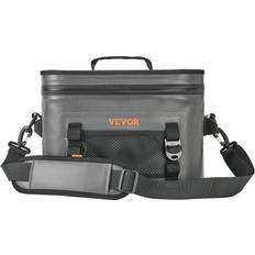 Vevor Cooler Bags Vevor Soft Cooler Bag 16 Cans Soft Sided Cooler Bag Leakproof Cooler Insulated Bag Lightweight and Portable Collapsible Cooler, Gray