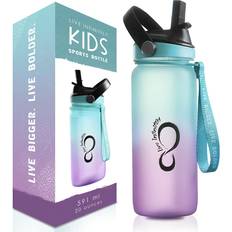 bubba Flo Kids Water Bottle, Purple, 16 fl oz. 