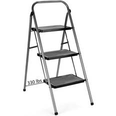 No 3 Step Ladder Folding Step Stool Anti-Slip