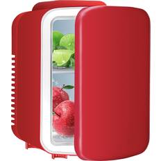 Simple Deluxe Mini Fridge, 4L/6 Can Red