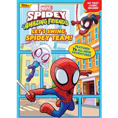 Books Spidey and His Amazing Friends Let's Swing, Spidey Team! My First Comic Reader!
