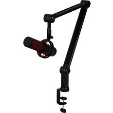 IXTECH Microphone Boom Arm with Desk Mount, 360° Rotatable, Adjustable and Foldable Scissor Mounting for Podcast, Video Gaming, Radio and Studio Audio, Sturdy and Universal Elegance Model