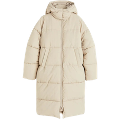 Winterjacken H&M Long Puffer Jacket - Beige