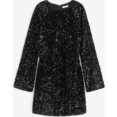 H&M Sequin Dress - Black