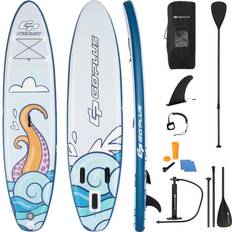 Goplus Costway ft. Inflatable Stand Up Paddle Board Surfboard W/Aluminum Paddle Pump