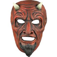 Teufel & Dämonen Masken Devil Classic Mask Black/Yellow/Red
