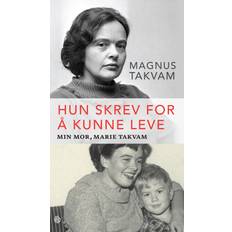 Lydbøker Hun skrev for å kunne leve; min mor, Marie Takvam (Lydbok, CD)