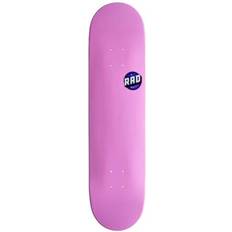 Rad Unisex – Erwachsene Blank Logo Skateboard, Pink, 8"