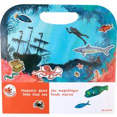 Egmont Toys Spielzeuge Egmont Toys Magnetspiel Deep Blue Sea mit vielen abnehmbaren Magneten Reisespiel