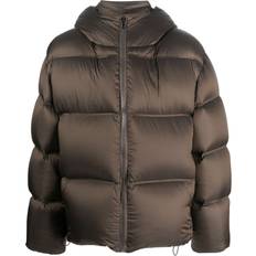Unisex - Winterjacken Filippa K Hooded Puffer Jacket Brown