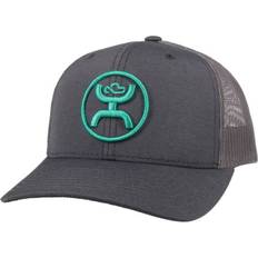 Men - Turquoise Clothing HOOey Men's Graphite O Classic Trucker Snapback Hat