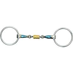 Shires Bridles & Accessories Shires Blue Sweet Iron Loose Ring Roller Bit