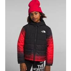 Outerwear The North Face Boys' Inc Mt. Chimbo Reversible Puffer Fiery Red Dip Dye