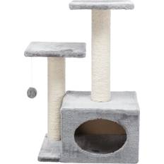 Trixie Cats Pets Trixie Valencia 28-in Plush Cat Scratching Post Condo