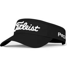 Titleist Golf Caps Titleist Tour Performance Visor, Black Golf Headwear
