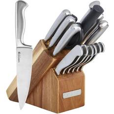 Sabatier Kitchen Knives Sabatier 15-Piece Hollow Handle High-Carbon Knife Set