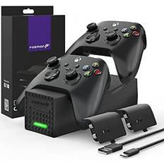 Xbox series x charge Gaming Accessories Fosmon Dual 2 Controller Charger Compatible with Xbox Series X/S Controllers Not Xbox