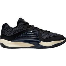 Men - Nike Kevin Durant Basketball Shoes Nike KD 16 NRG Boardroom M - Black/Dark Smoke Grey/Coconut Milk