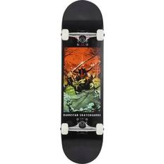 Darkstar Skateboard komplettboard Schwarz 8"