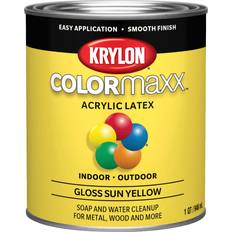 Top Coating Paint Krylon K05645007 COLORmaxx Acrylic Latex Brush Blue